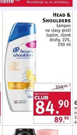 HEAD & SHOULDERS šampon na vlasy proti lupům