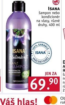 ISANA šampon nebo kondicionér na vlasy