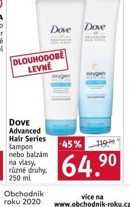 DOVE Advanced Hair Series šampon nebo balzám na vlasy