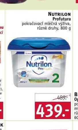 NUTRILON Profutura pokračovací mléčná výživa, 800 g