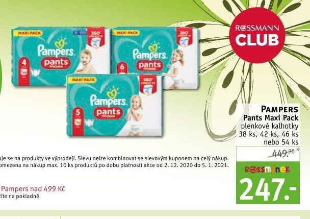 Pampers Pants Maxi Pack