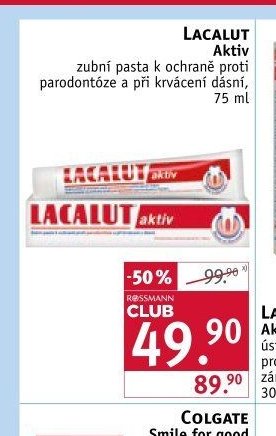 LACALUT Aktiv zubní pasta