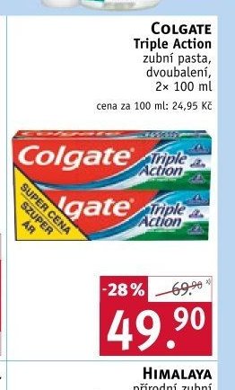 COLGATE Triple Action zubní pasta