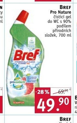Bref Pro Nature čisticí gel