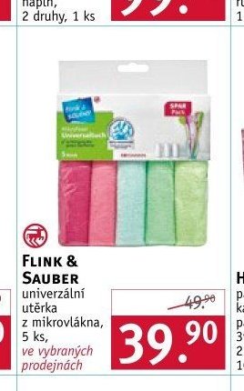 FLINK & SAUBER univerzální utěrka z mikrovlákna