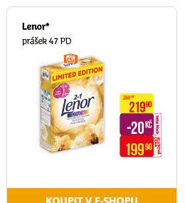 Lenor prášek 47 PD