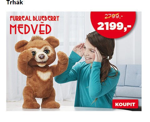 FurReal Blueberry Medvěd