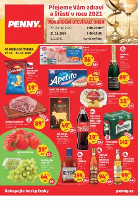 aktuální leták Penny Market 27.12.2020-31.12.2020