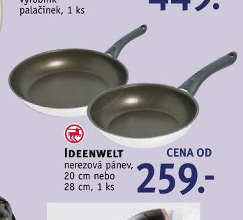 IDEENWELT nerezová pánev