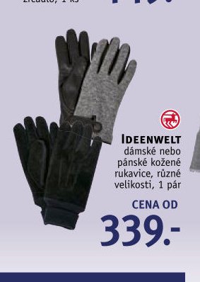 IDEENWELT dámské kožené rukavice