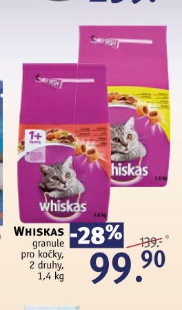 WHISKAS granule pro kočky