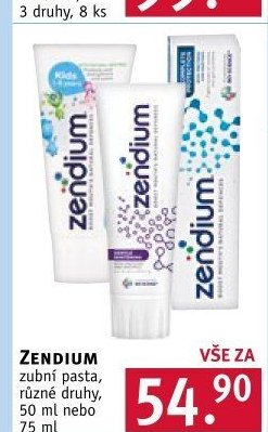 ZENDIUM zubní pasta, 50 ml nebo 75 ml