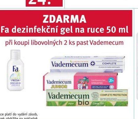 Fa dezinfekční gel na ruce 50 ml