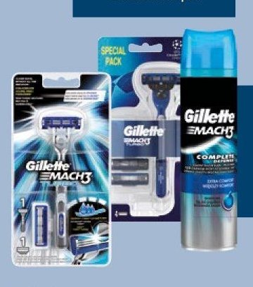 Gillette Mach3 strojky a gely