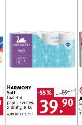 HARMONY Soft toaletní papír, 8 ks