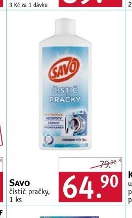 SAVO čistič pračky