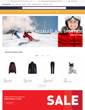aktuální leták Intersport 6.1.2021-12.1.2021