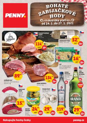 aktuální leták Penny Market 14.1.2021-27.1.2021