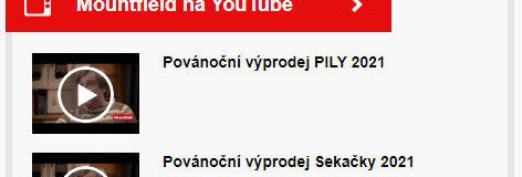 Povánoční výprodej PILY 2021