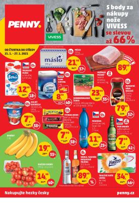 aktuální leták Penny Market 21.1.2021-27.1.2021