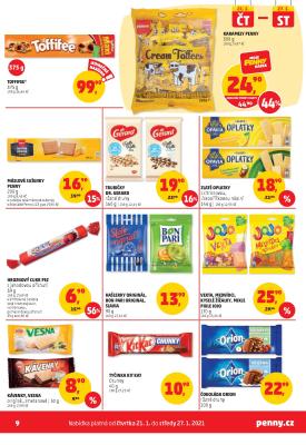 aktuální leták Penny Market 21.1.2021-27.1.2021