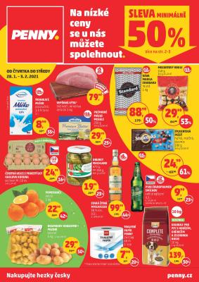 aktuální leták Penny Market 28.1.2021-3.2.2021