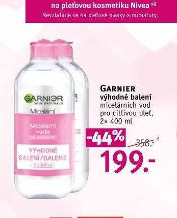 GARNIER micelární voda
