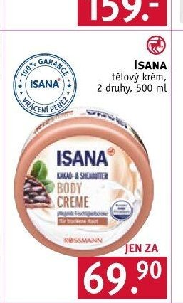 Isana tělový krém