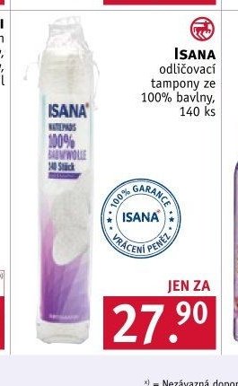 ISANA odličovací tampony