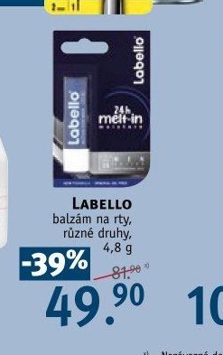 Labello balzám na rty
