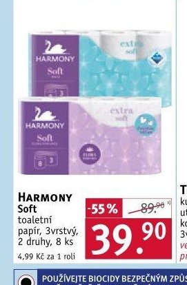 HARMONY Soft toaletní papír