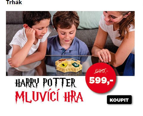 Harry Potter mluvící hra