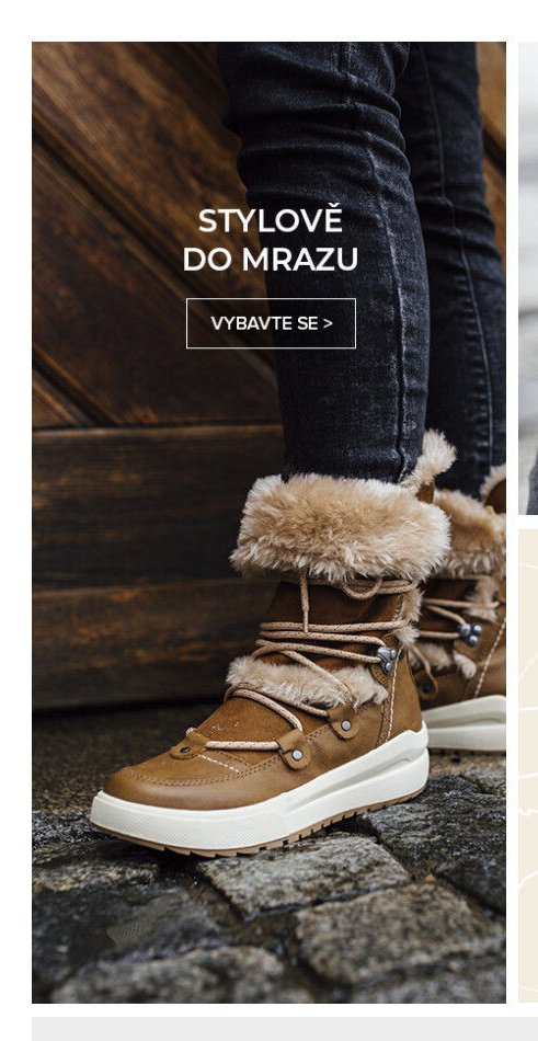 Stylově do mrazu (Dámské boty)
