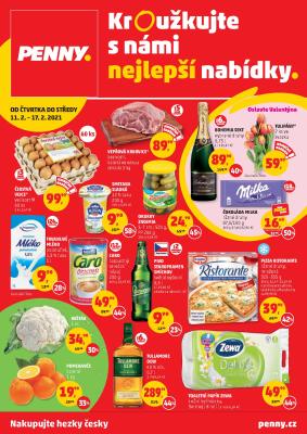aktuální leták Penny Market 11.2.2021-17.2.2021