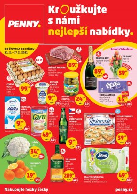 aktuální leták Penny Market 11.2.2021-17.2.2021