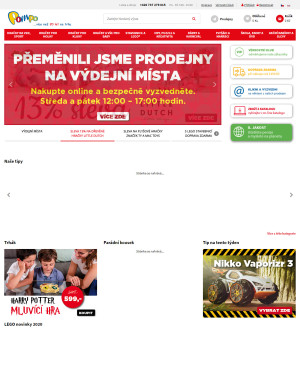 aktuální leták Pompo 10.2.2021-16.2.2021