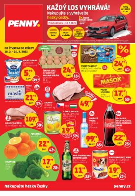 aktuální leták Penny Market 18.2.2021-24.2.2021