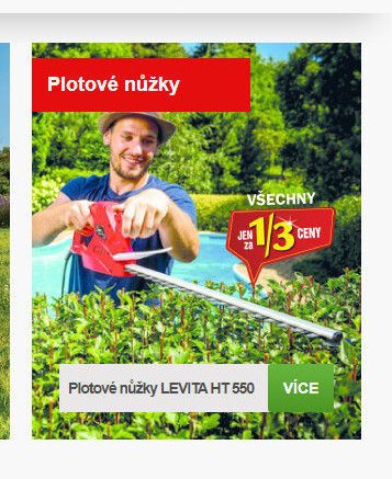 Plotové nůžky LEVITA HT 550