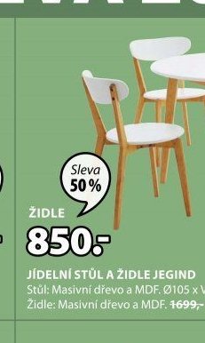 Židle Jegind