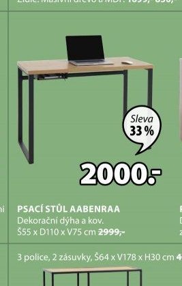 Psací stůl Aabenraa