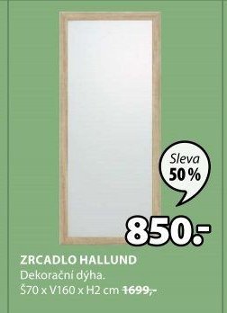 Zrcadlo Hallund