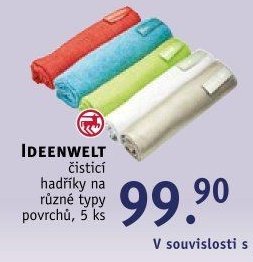 IDEENWELT čisticí hadříky na různé typy povrchů, 5 ks