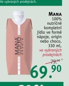 MANA 100% nutričně kompletní jídlo
