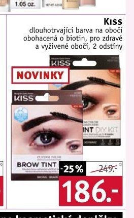 Kiss barva na obočí
