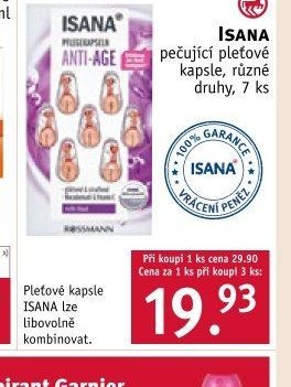 ISANA pečující pleťové kapsle