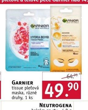 GARNIER tissue pleťová maska