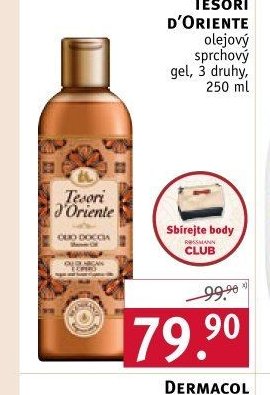 TESORI D'ORIENTE sprchový gel