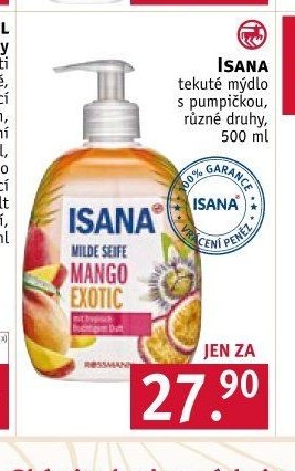 ISANA tekuté mýdlo