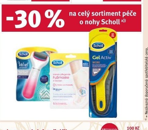 SCHOLL sortiment péče o nohy