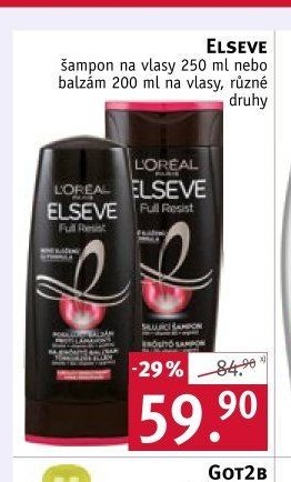 Elseve šampon nebo balzám